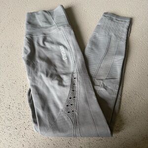 Gymshark Light Gray Active Leggings